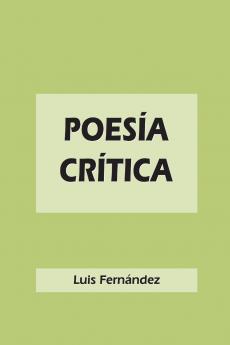 Poesía crítica