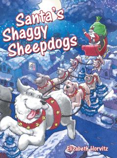 Santa's Shaggy Sheepdogs