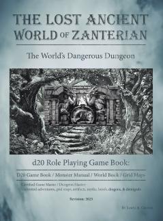 The Lost Ancient World of Zanterian - d20 Role Playing Game Book