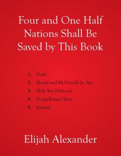 Four and One Half Nations Shall Be Saved by This Book