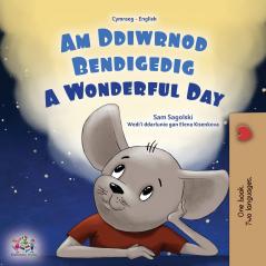 A Wonderful Day (Welsh English Bilingual Children's Book)