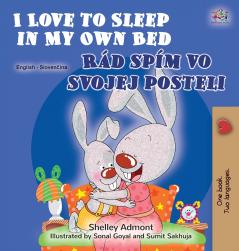 I Love to Sleep in My Own Bed (English Slovak Bilingual Children's Book)