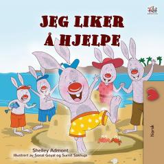 I Love to Help (Norwegian Book for Kids)