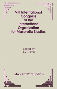 VIII International Congress of the International Organization for Masoretic Studies