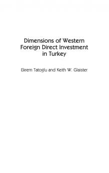 Dimensions of Western Foreign Direct Investment in Turkey