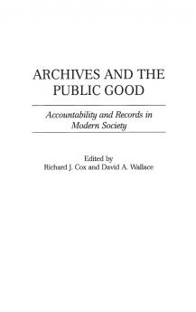 Archives and the Public Good