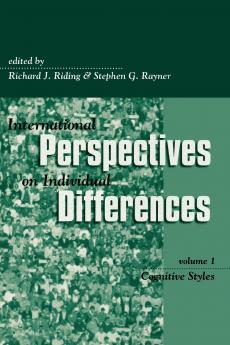International Perspectives on Individual Differences Volume 1