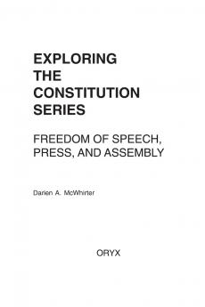 Freedom of Speech Press and Assembly