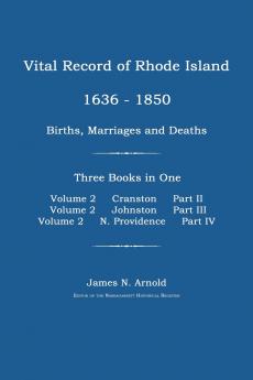 Vital Record of Rhode Island 1636-1850