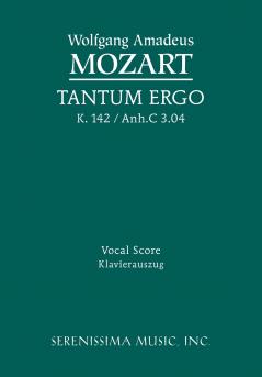 Tantum ergo K.142 / Anh.C 3.04