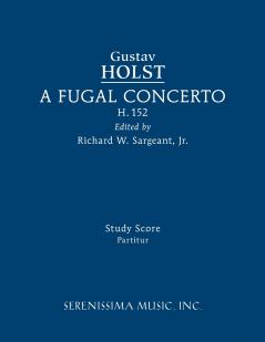 A Fugal Concerto H.152