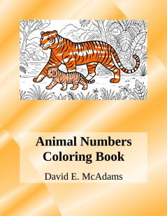 Animal Numbers Coloring Book