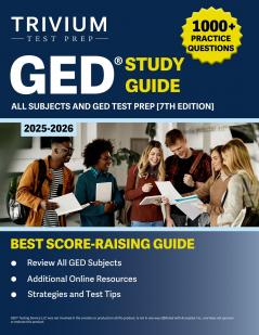 GED Study Guide 2025-2026 All Subjects