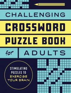 Challenging Crossword Puzzle Book for Adults
