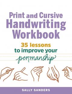Print and Cursive Handwriting Workbook