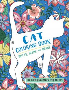 Butts Bleps and Beans Cat Coloring Book