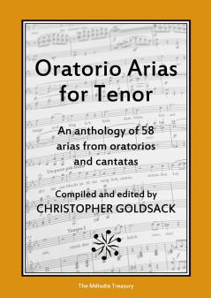 Oratorio Arias for Tenor
