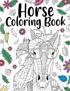 Horse Coloring Book