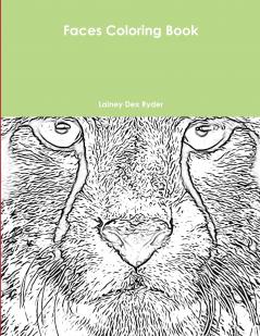 Faces Coloring Book