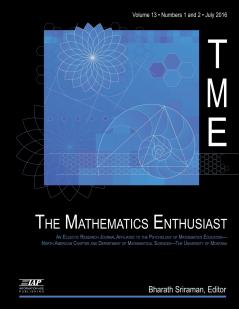 The Mathematics Enthusiast Volume 13 Number 1 & 2 2016