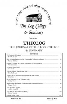Theolog Volume 1 Number 1