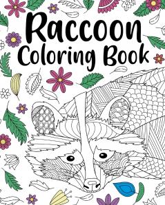 Raccoon Coloring Book