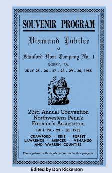 Stanford Hose Co. of Corry PA Diamond Jubilee 1955
