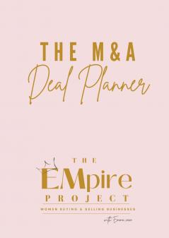 The M&A Deal Planner 2021