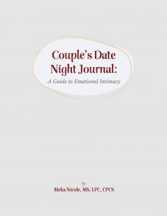 Couples Date Night Journal
