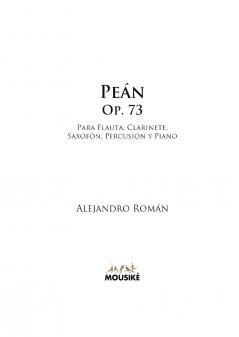 Peán Op. 73