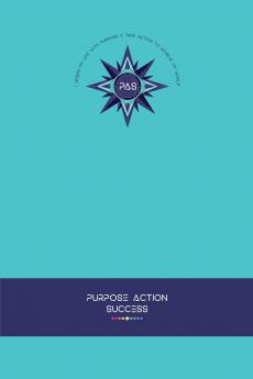 PURPOSE-ACTION-SUCCESS Notebook | Journal - PAS NOTEBOOK | PAS JOURNAL | TURQUOISE