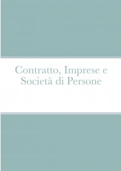 Contratto Imprese e Società di Persone