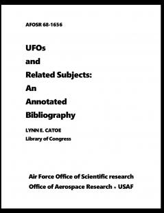 UFOs and Related Subjects
