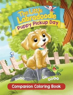 Puppy Pickup Day Companion Coloring Book