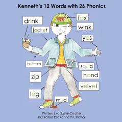 Kenneth's 12 Words with 26 Phonics