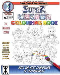 The Superbabies Colouring Book