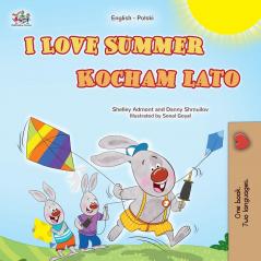 I Love Summer (English Polish Bilingual Children's Book)