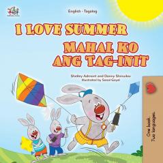 I Love Summer (English Tagalog Bilingual Children's Book)