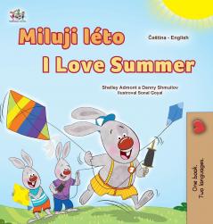 I Love Summer (Czech English Bilingual Children's Book)