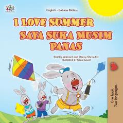 I Love Summer (English Malay Bilingual Children's Book)