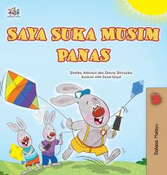 I Love Summer (Malay Children's Book)