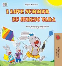 I Love Summer (English Romanian Bilingual Children's Book)