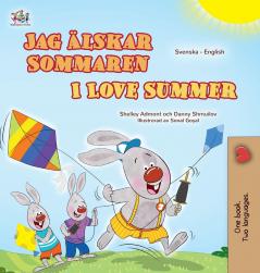 I Love Summer (Swedish English Bilingual Children's Book)