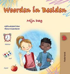 Words in Pictures - My Day (Dutch Children's Book)