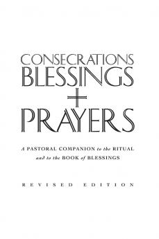 Consecrations Blessings and Prayers