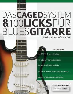 Das CAGED System und 100 Licks fu?r Blues-Gitarre