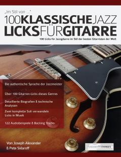 100 Klassische Jazz Licks fu?r Gitarre