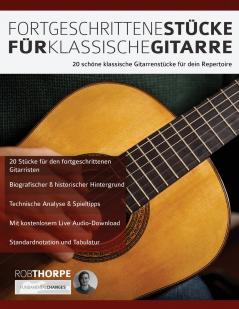 Fortgeschrittene Stu?cke Fu?r Klassische Gitarre