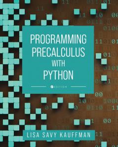 Programming Precalculus with Python