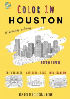 Houston Coloring Book